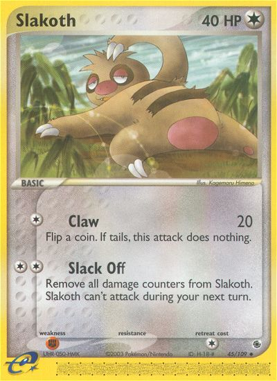 Slakoth (45/109) [EX: Ruby & Sapphire] | Gamers Paradise