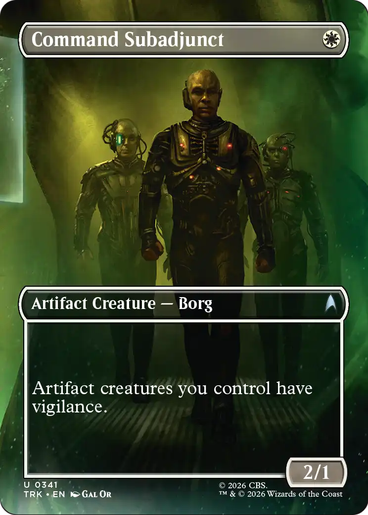 Command Subadjunct (Borderless) [Star Trek] | Gamers Paradise