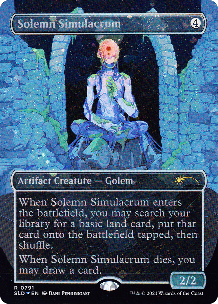Solemn Simulacrum (1725) (Rainbow Foil) [Secret Lair Drop Series] | Gamers Paradise