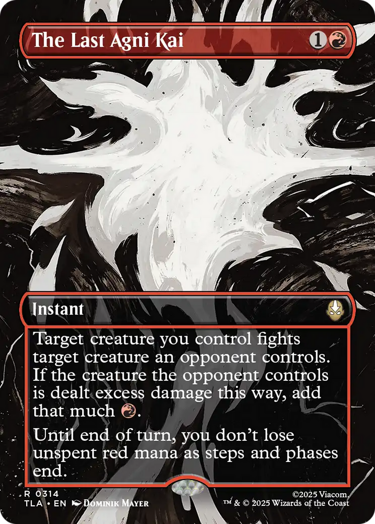 The Last Agni Kai (Borderless) [Avatar: The Last Airbender] | Gamers Paradise