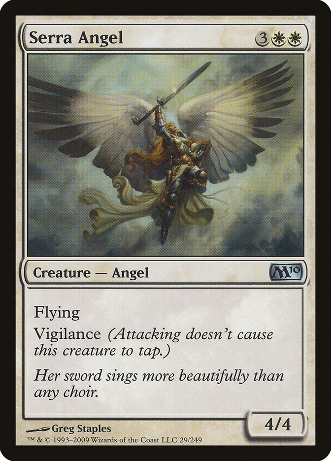 Serra Angel [Magic 2010] | Gamers Paradise
