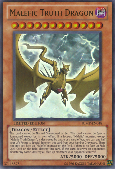 Malefic Truth Dragon [JUMP-EN048] Ultra Rare | Gamers Paradise