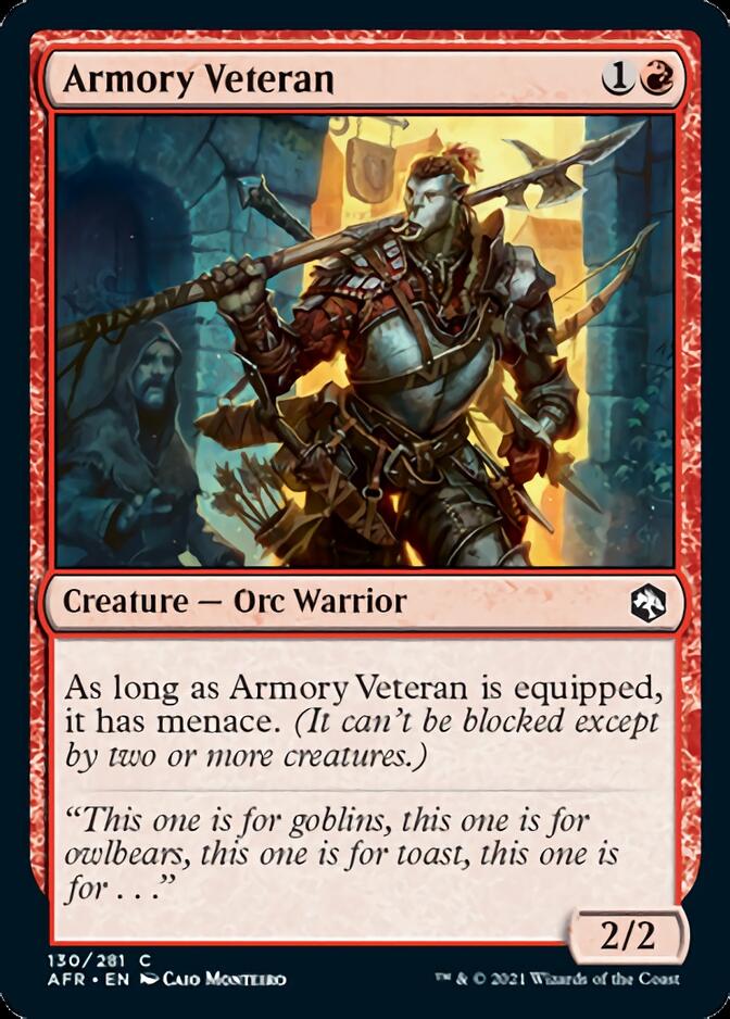 Armory Veteran [Dungeons & Dragons: Adventures in the Forgotten Realms] | Gamers Paradise