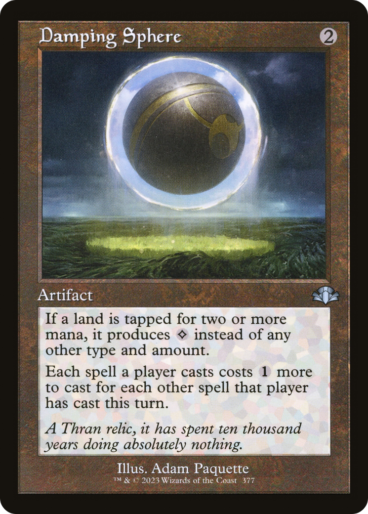 Damping Sphere (Retro) [Dominaria Remastered] | Gamers Paradise