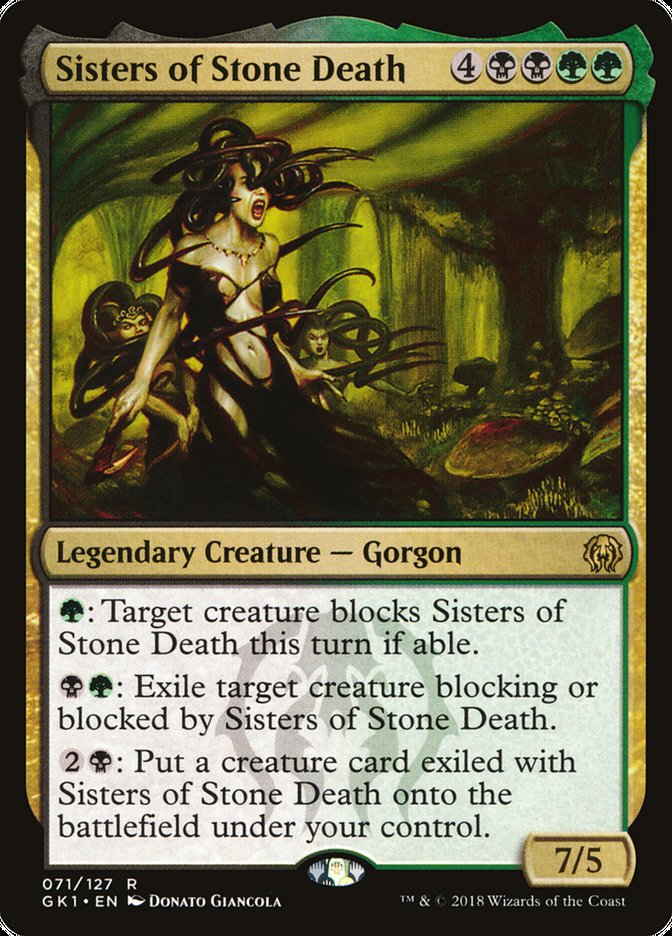 Sisters of Stone Death [Guilds of Ravnica Guild Kit] | Gamers Paradise
