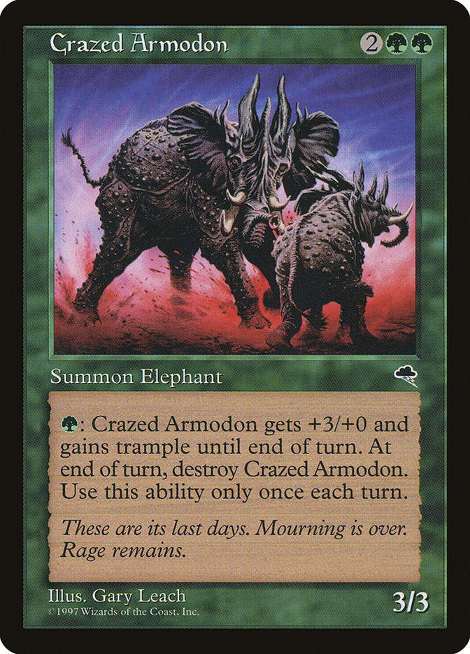 Crazed Armodon [Tempest] | Gamers Paradise