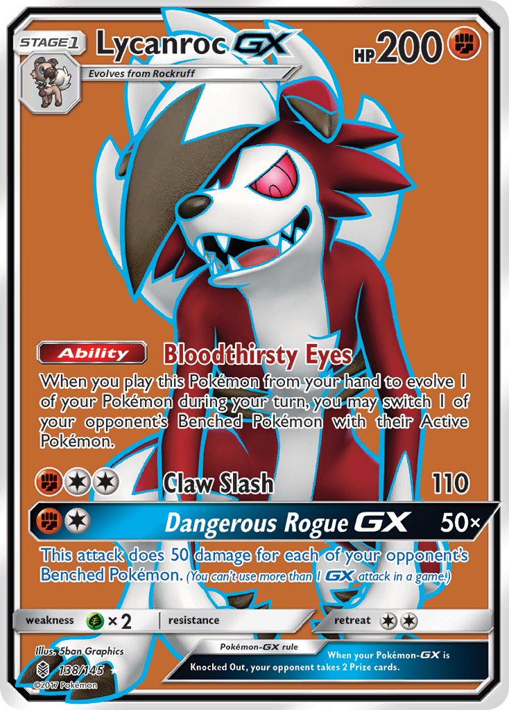 Lycanroc GX (138/145) [Sun & Moon: Guardians Rising] | Gamers Paradise