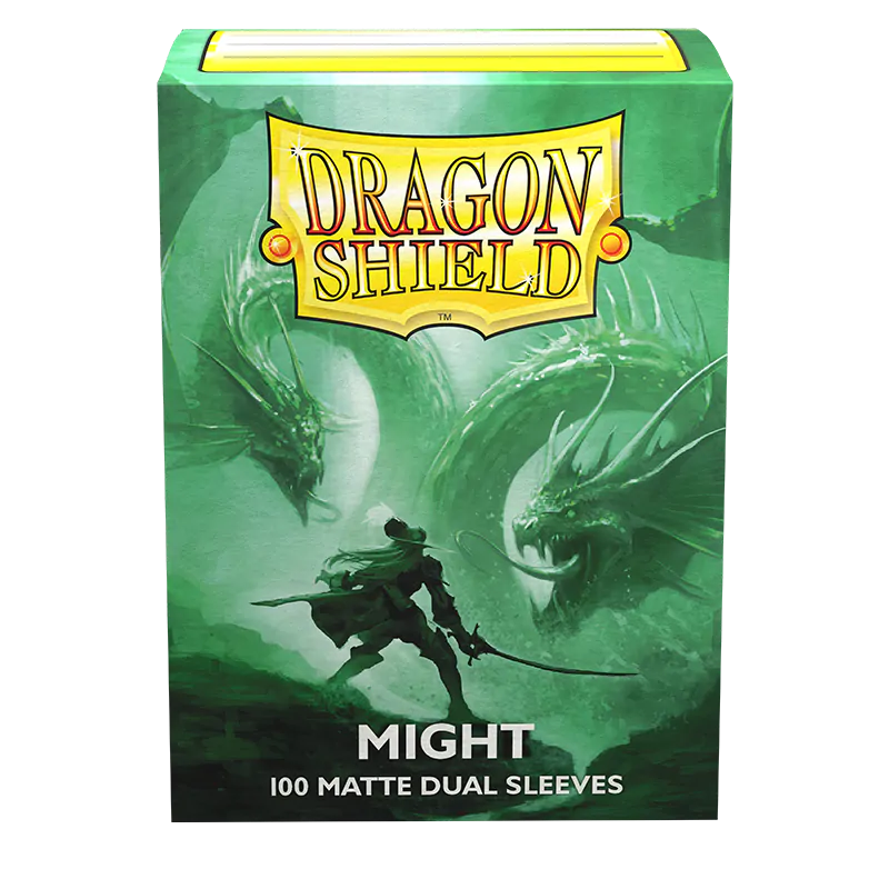Dragon Shield: Standard 100ct Sleeves - Might (Dual Matte) | Gamers Paradise