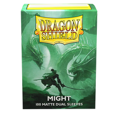 Dragon Shield: Standard 100ct Sleeves - Might (Dual Matte) | Gamers Paradise