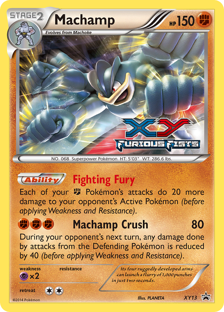 Machamp (XY13) [XY: Black Star Promos] | Gamers Paradise