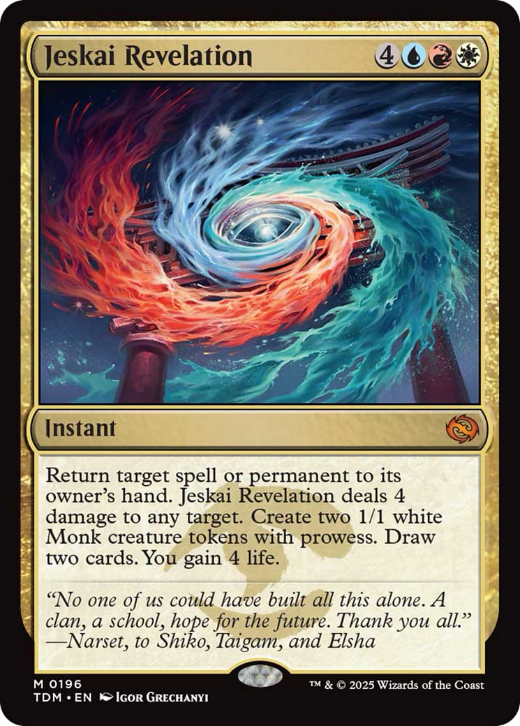 Jeskai Revelation [Tarkir: Dragonstorm] | Gamers Paradise