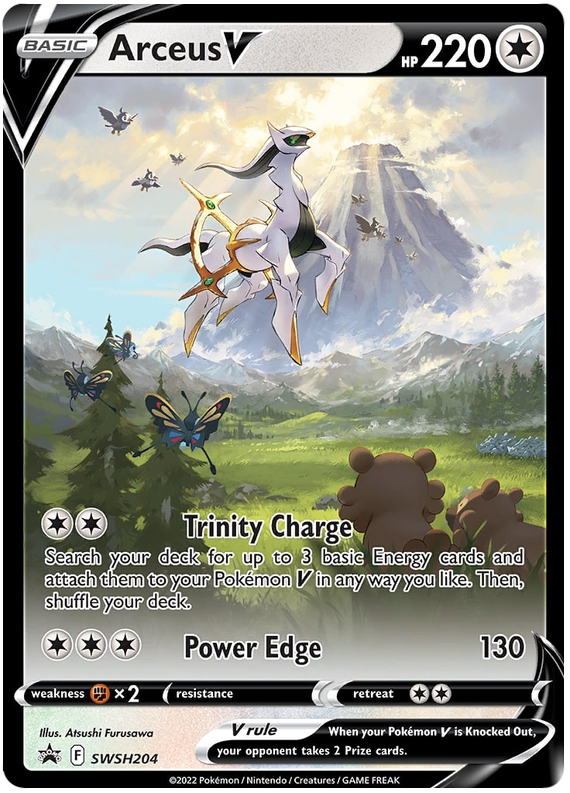 Arceus V (SWSH204) [Sword & Shield: Black Star Promos] | Gamers Paradise