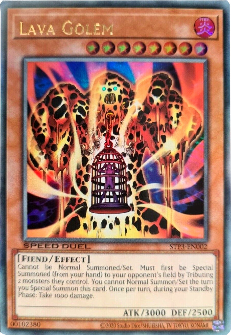 Lava Golem [STP3-EN002] Ultra Rare | Gamers Paradise