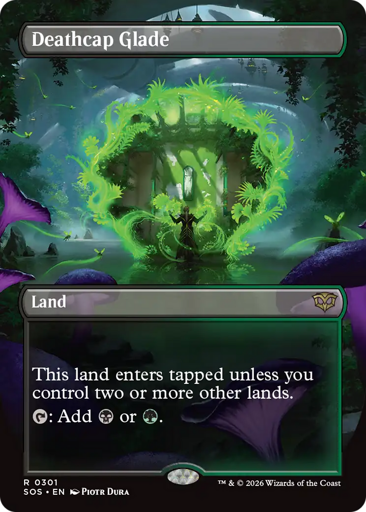 Deathcap Glade (Borderless) [Secrets of Strixhaven] | Gamers Paradise