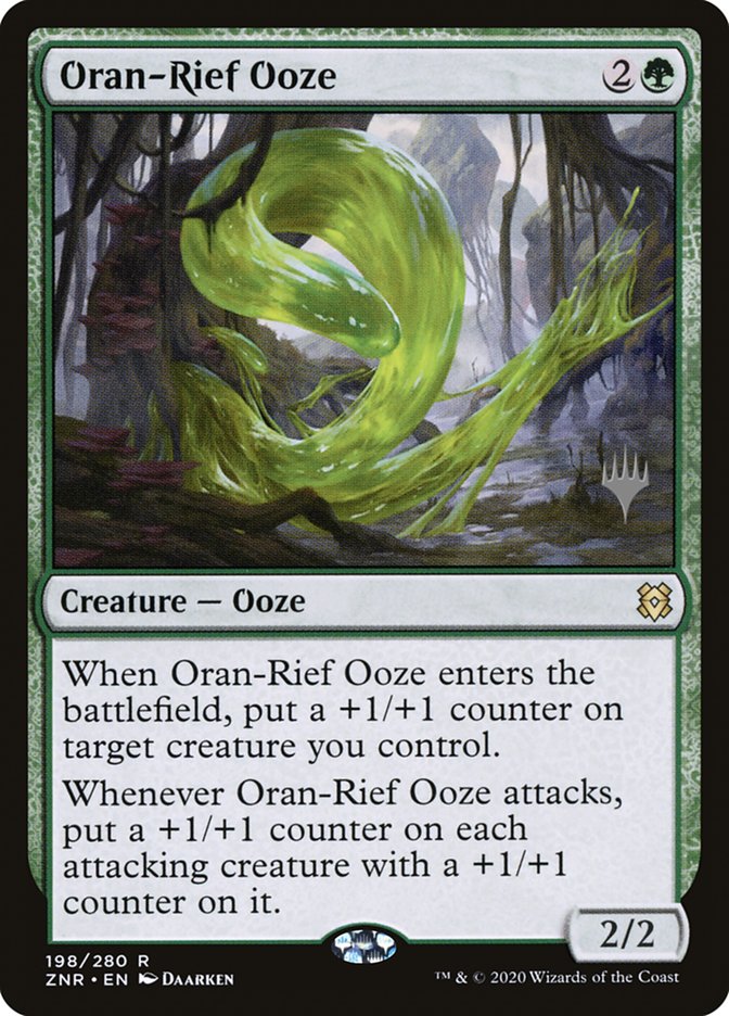 Oran-Rief Ooze (Promo Pack) [Zendikar Rising Promos] | Gamers Paradise