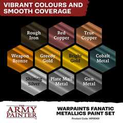 Warpaints Fanatic: Metallics Paint Set | Gamers Paradise