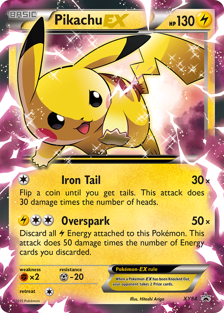 Pikachu EX (XY84) [XY: Black Star Promos] | Gamers Paradise