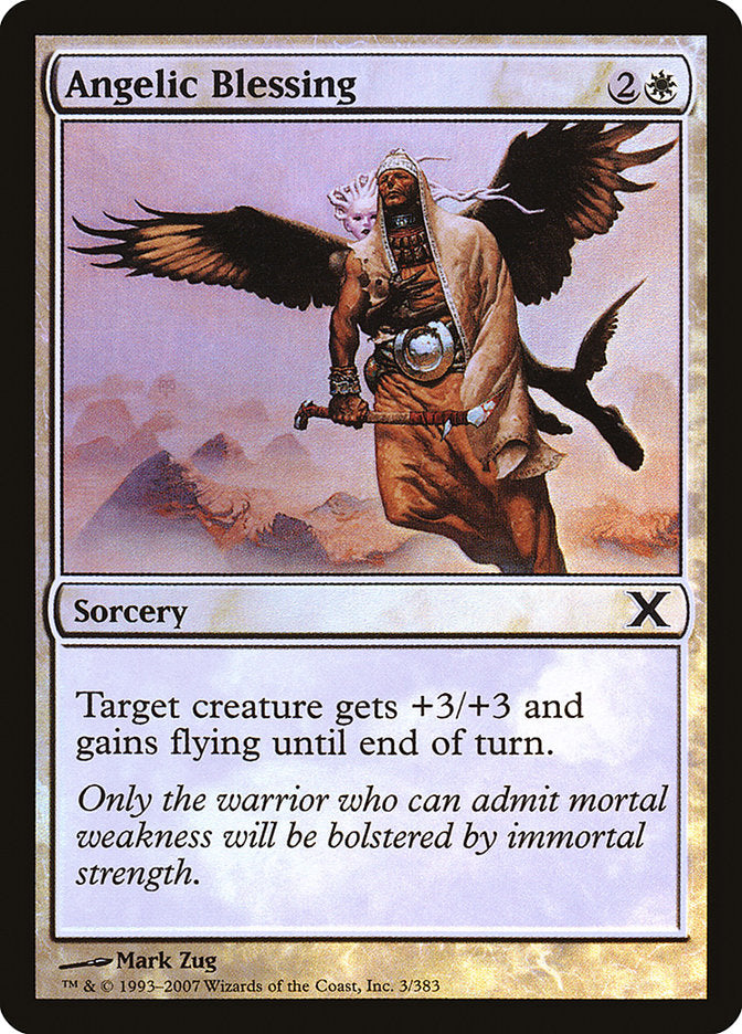 Angelic Blessing (Premium Foil) [Tenth Edition] | Gamers Paradise