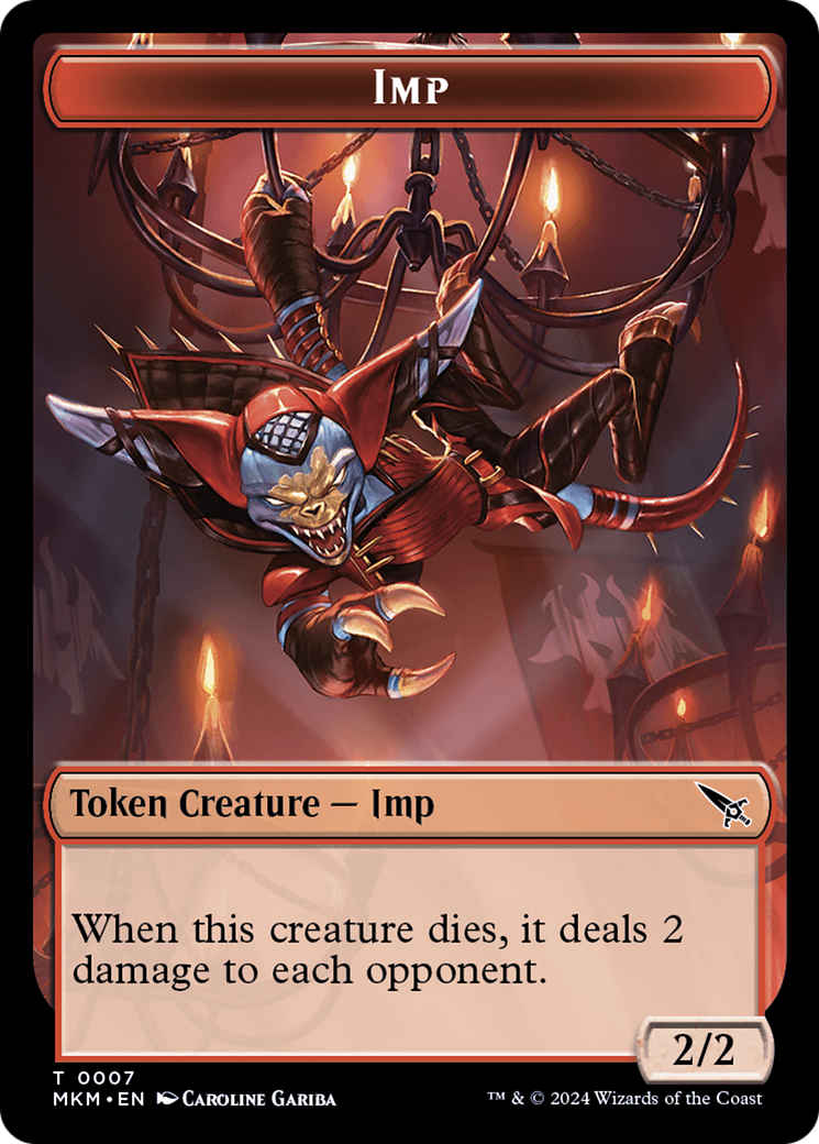 Imp Token [Murders at Karlov Manor Tokens] | Gamers Paradise