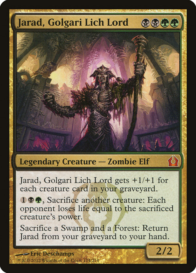 Jarad, Golgari Lich Lord [Return to Ravnica] | Gamers Paradise