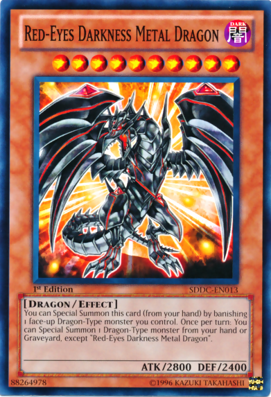 Red-Eyes Darkness Metal Dragon [SDDC-EN013] Common | Gamers Paradise