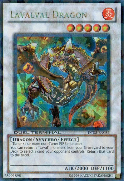 Lavalval Dragon [DT05-EN037] Ultra Rare | Gamers Paradise