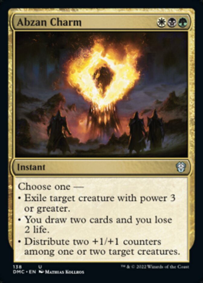 Abzan Charm [Dominaria United Commander] | Gamers Paradise