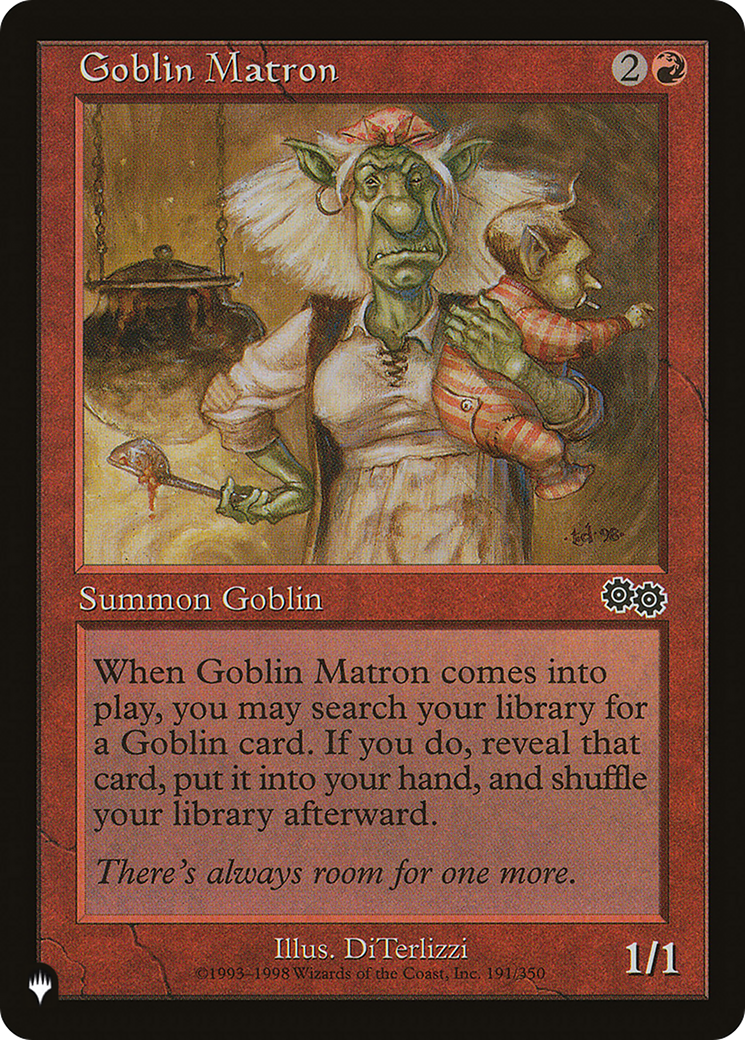 Goblin Matron (USG) [The List Reprints] | Gamers Paradise