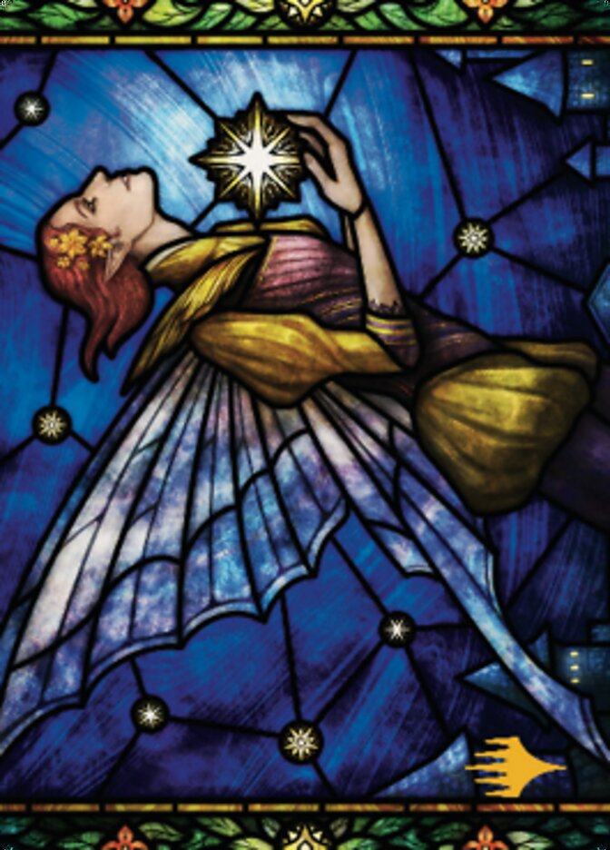 Ivy, Gleeful Spellthief Art Card (Gold-Stamped Signature) [Dominaria United Art Series] | Gamers Paradise