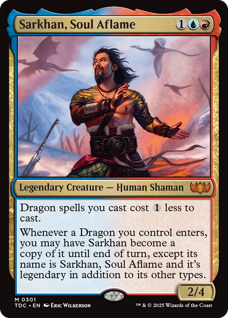Sarkhan, Soul Aflame [Tarkir: Dragonstorm Commander] | Gamers Paradise