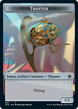 Elephant // Thopter Double-Sided Token [Starter Commander Decks] | Gamers Paradise