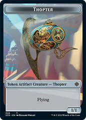 Elephant // Thopter Double-Sided Token [Starter Commander Decks] | Gamers Paradise