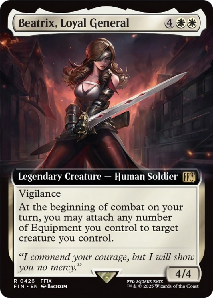 Beatrix, Loyal General (Extended Art) [FINAL FANTASY] | Gamers Paradise
