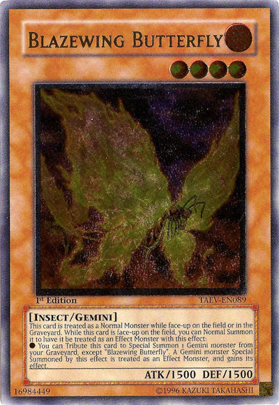 Blazewing Butterfly [TAEV-EN089] Ultimate Rare | Gamers Paradise