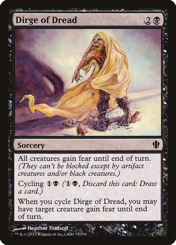 Dirge of Dread [Commander 2013] | Gamers Paradise