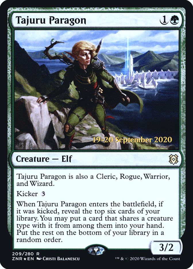 Tajuru Paragon [Zendikar Rising Prerelease Promos] | Gamers Paradise