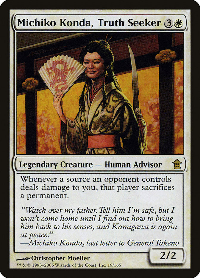Michiko Konda, Truth Seeker [Saviors of Kamigawa] | Gamers Paradise