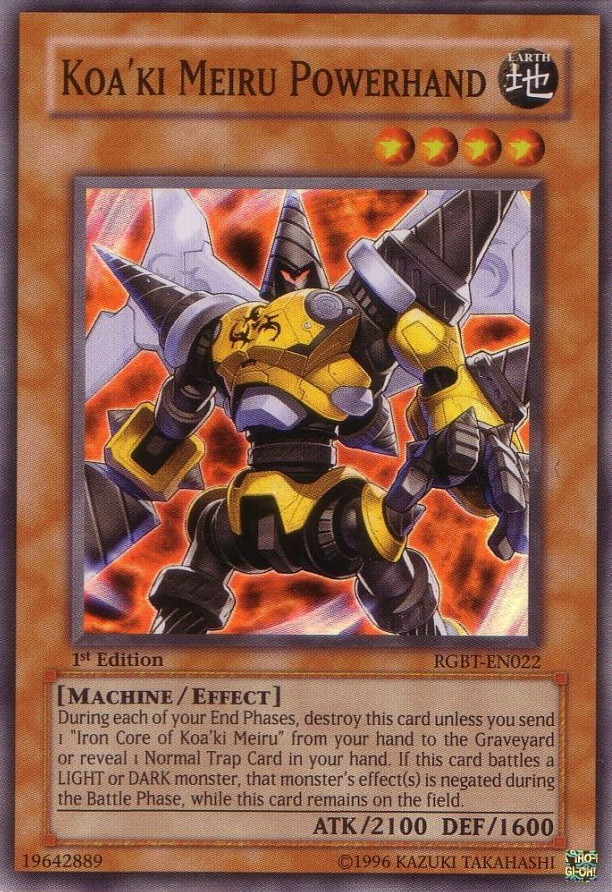 Koa'ki Meiru Powerhand [RGBT-EN022] Super Rare | Gamers Paradise