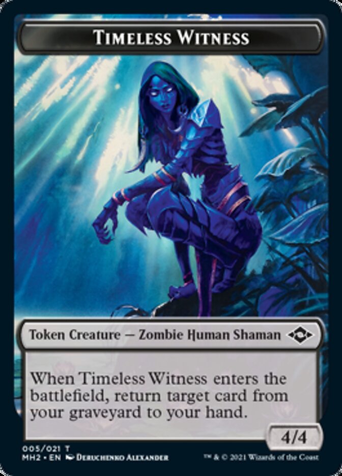 Timeless Witness Token [Modern Horizons 2 Tokens] | Gamers Paradise