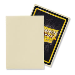 Dragon Shield: Standard 100ct Sleeves - Ivory (Matte) | Gamers Paradise