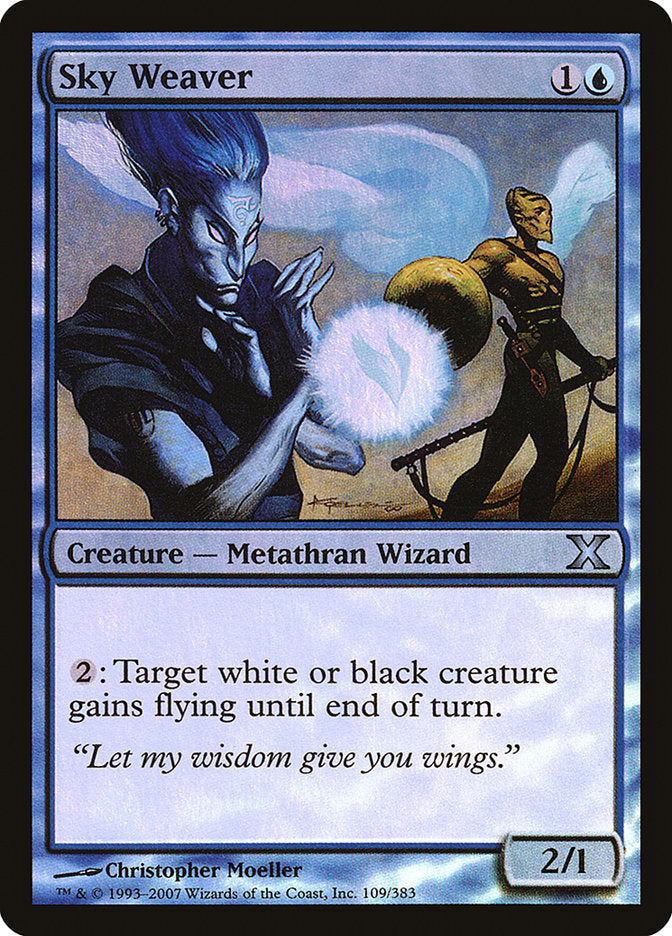 Sky Weaver (Premium Foil) [Tenth Edition] | Gamers Paradise