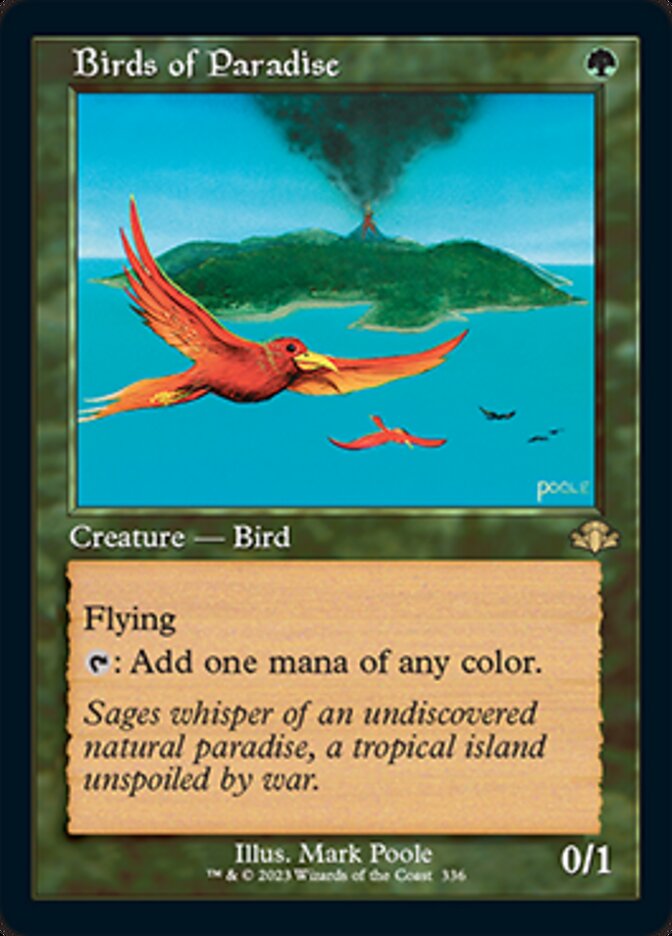 Birds of Paradise (Retro) [Dominaria Remastered] | Gamers Paradise