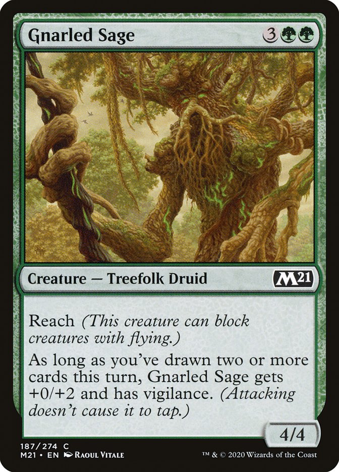 Gnarled Sage [Core Set 2021] | Gamers Paradise