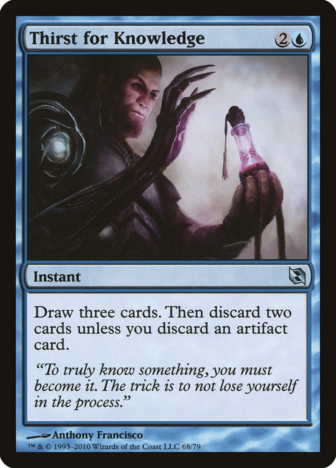 Thirst for Knowledge [Duel Decks: Elspeth vs. Tezzeret] | Gamers Paradise