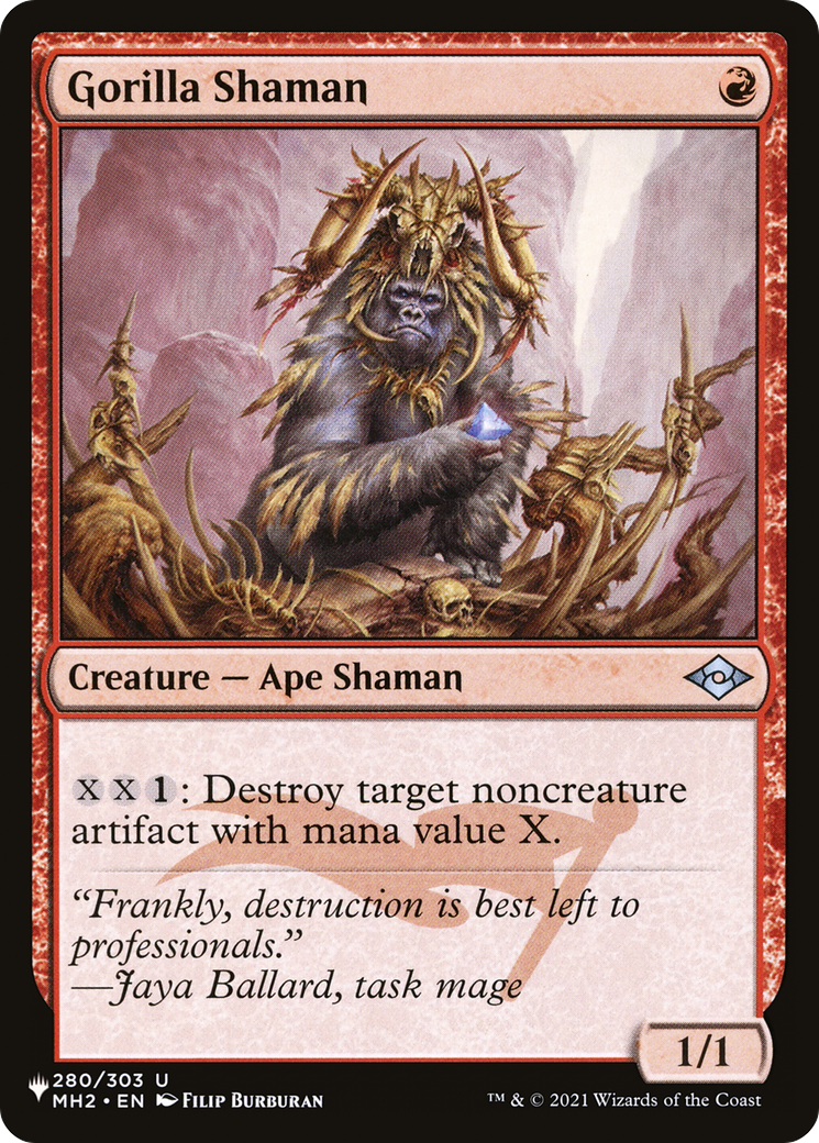 Gorilla Shaman [The List Reprints] | Gamers Paradise