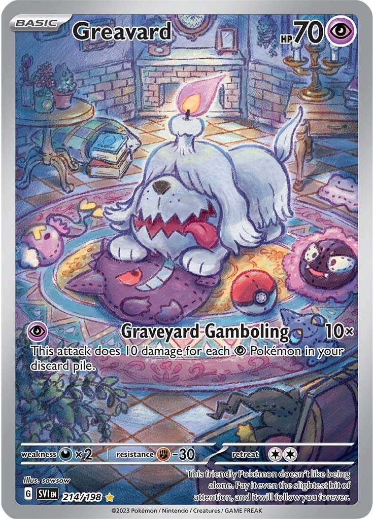 Greavard (214/198) [Scarlet & Violet: Base Set] | Gamers Paradise