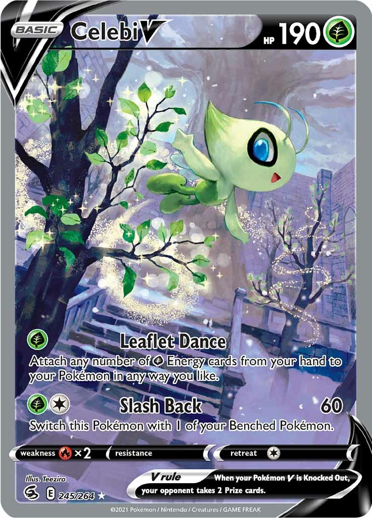 Celebi V (245/264) [Sword & Shield: Fusion Strike] | Gamers Paradise