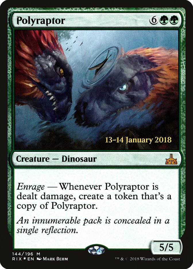 Polyraptor [Rivals of Ixalan Prerelease Promos] | Gamers Paradise