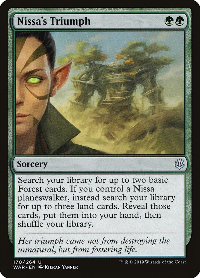 Nissa's Triumph [War of the Spark] | Gamers Paradise