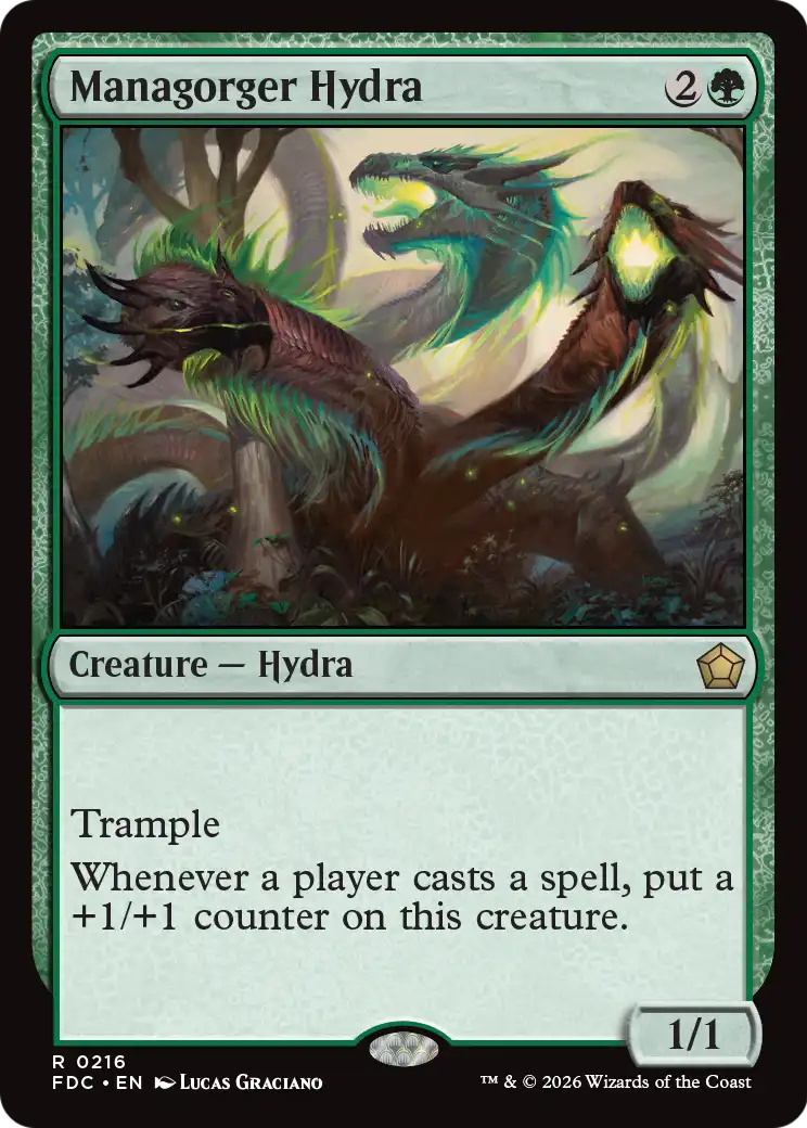 Managorger Hydra [Foundations Commander] | Gamers Paradise